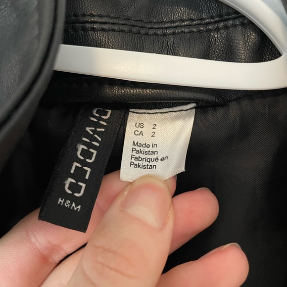 CROPPED LEATHER JACKET - Picture 2 of 3